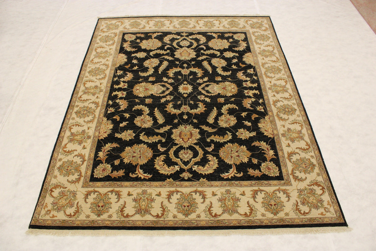 Oriental Rug, Hand Knotted Wool Rug, Indian Rugs, Area Rug Sizes, 8x10 Rugs 