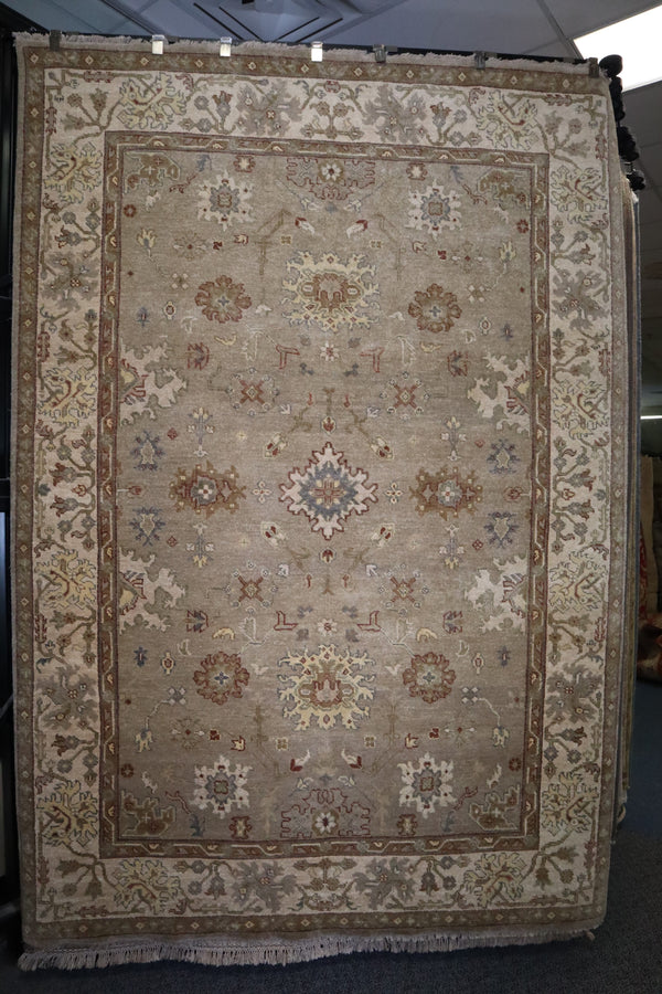 Area Rug, Oushak Rug, Persian Rug, Area Rug 6x9, Wool Rug