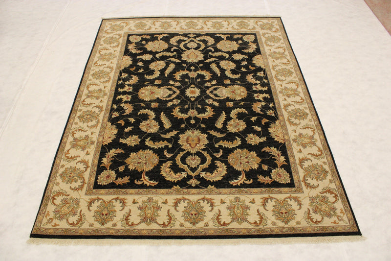 Oriental Rug, Hand Knotted Wool Rug, Indian Rugs, Area Rug Sizes, 8x10 Rugs 