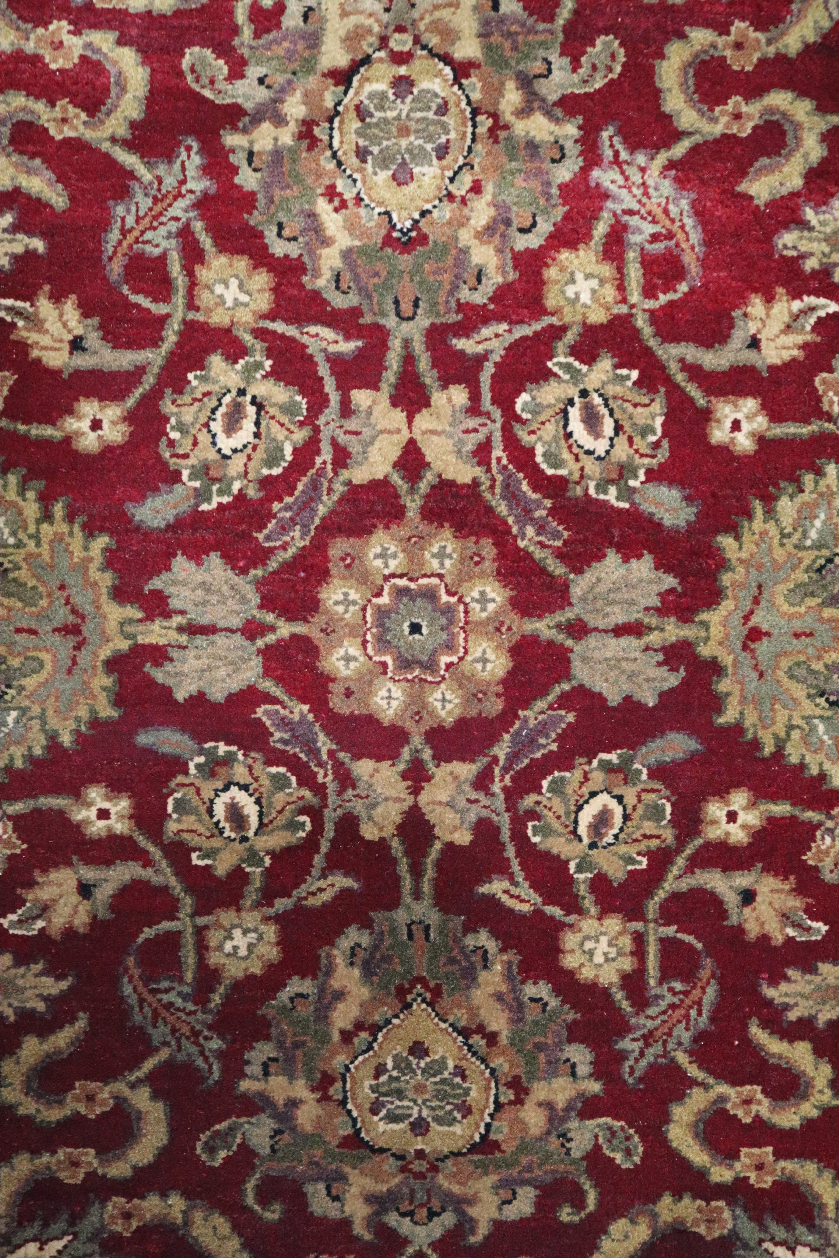 Jaipur Rug, Wool Rug, Indian Rug, Natural Dye Rug, 6x9