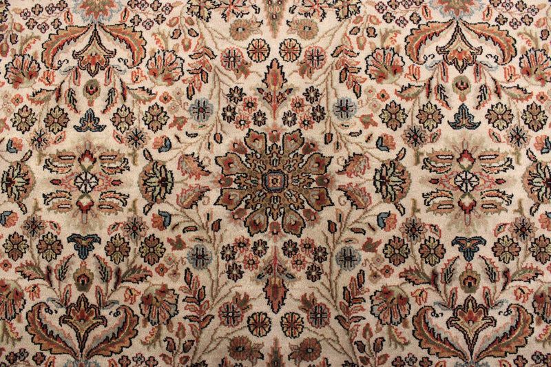 Indo Rug, Hand Knotted Wool Rug, Oriental Rug, Living Room Rug