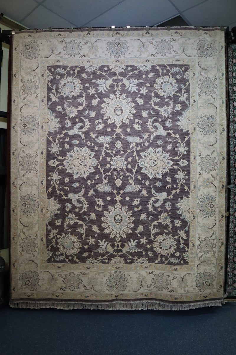 Oushak Rug, Turkman Rug, Hand Knotted Wool Rug, 8x10