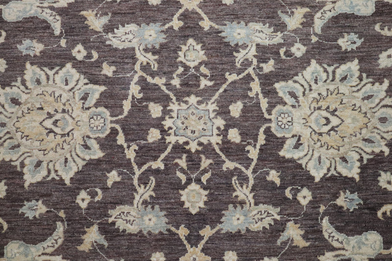 Oushak Rug, Turkman Rug, Hand Knotted Wool Rug