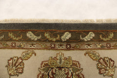 Hand Knotted Rug, Silk Flower Rug, Colorful Rug, Dining Room Rug