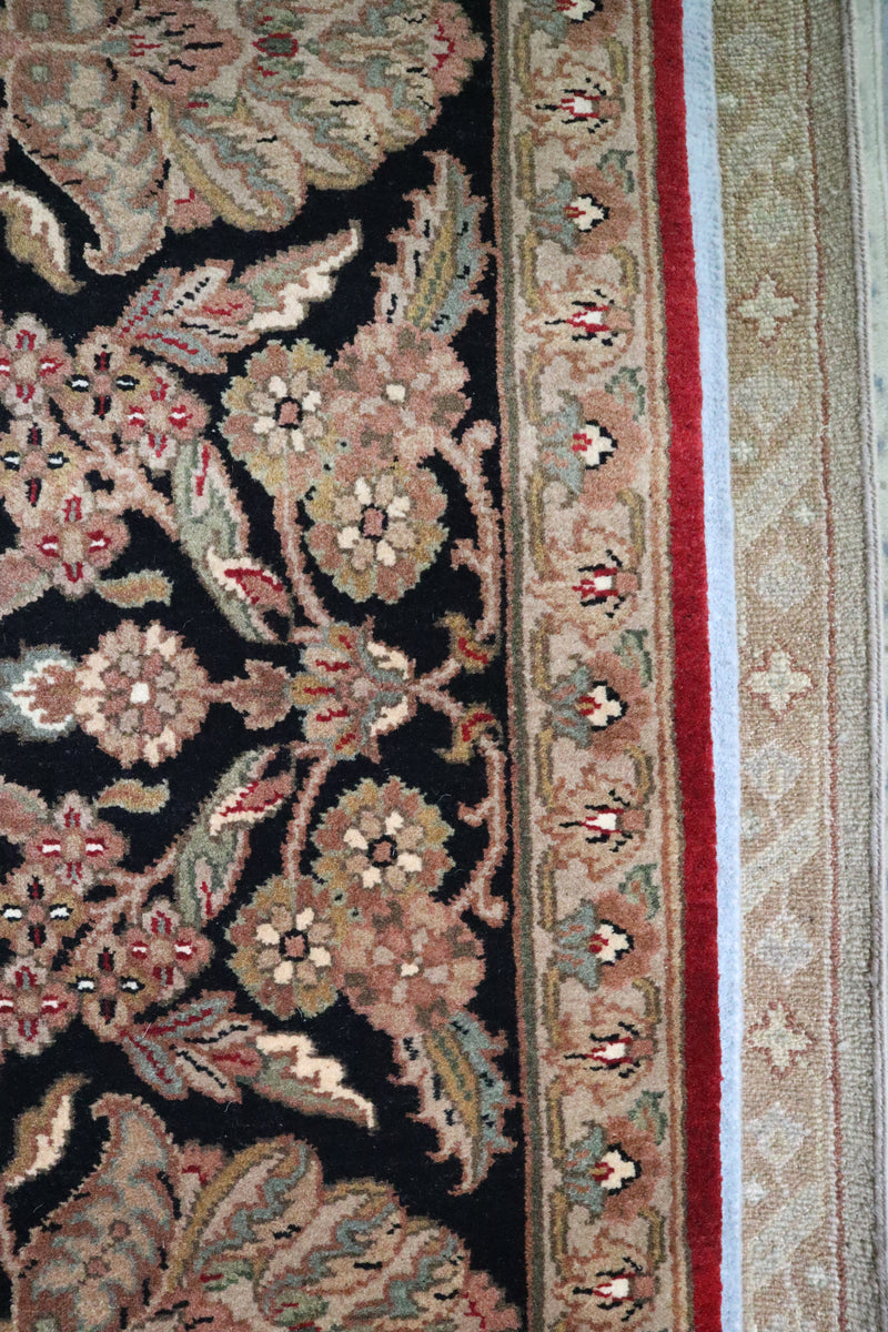 Jaipur Rug, Indian Rug, Red Hand Knotted Rug