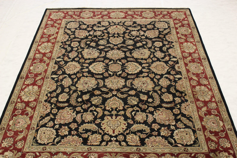 Jaipur Rug, Black Oriental Rugs, Area Rug, Discounted Rugs, 9x12 Rug