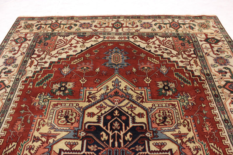 Serapi Rugs, Oriental Rugs, Multicolored Rugs, 9x12 Area Rugs, Living Room Rug