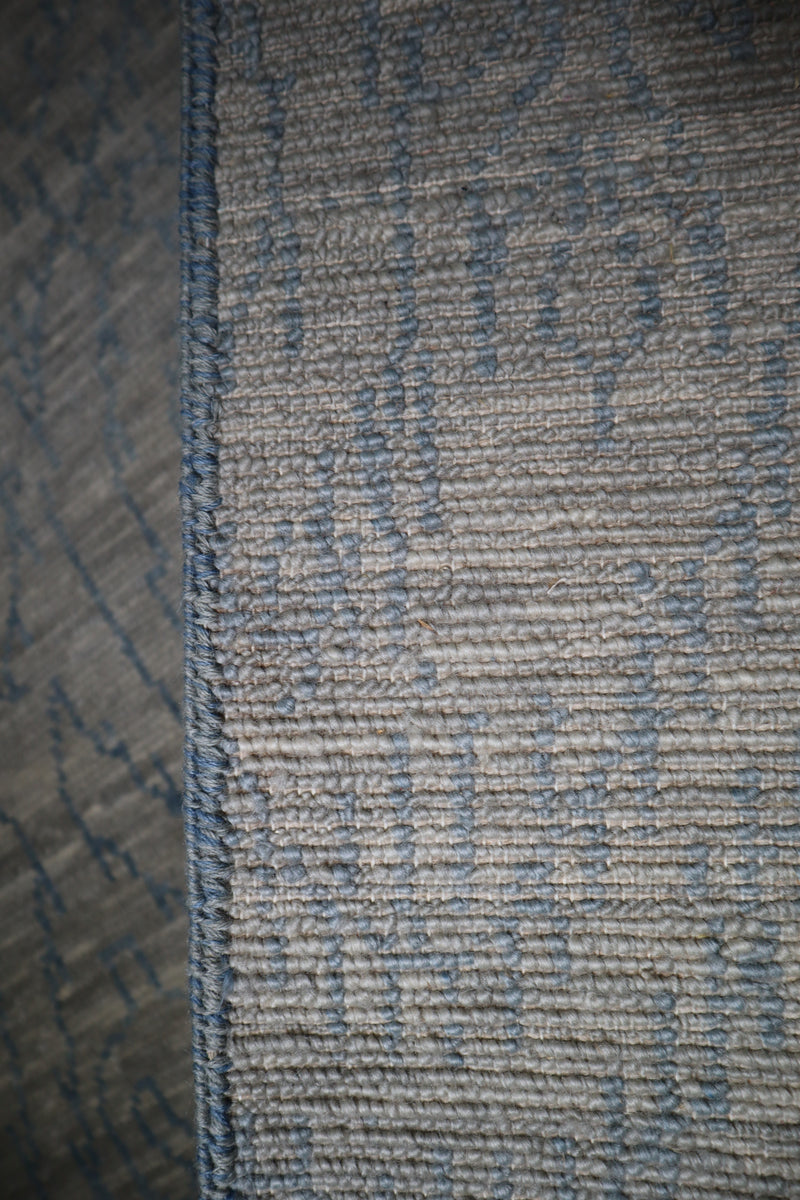 Ocean Breeze Rug, Kashmir Rug, Hand Knotted Wool Rug