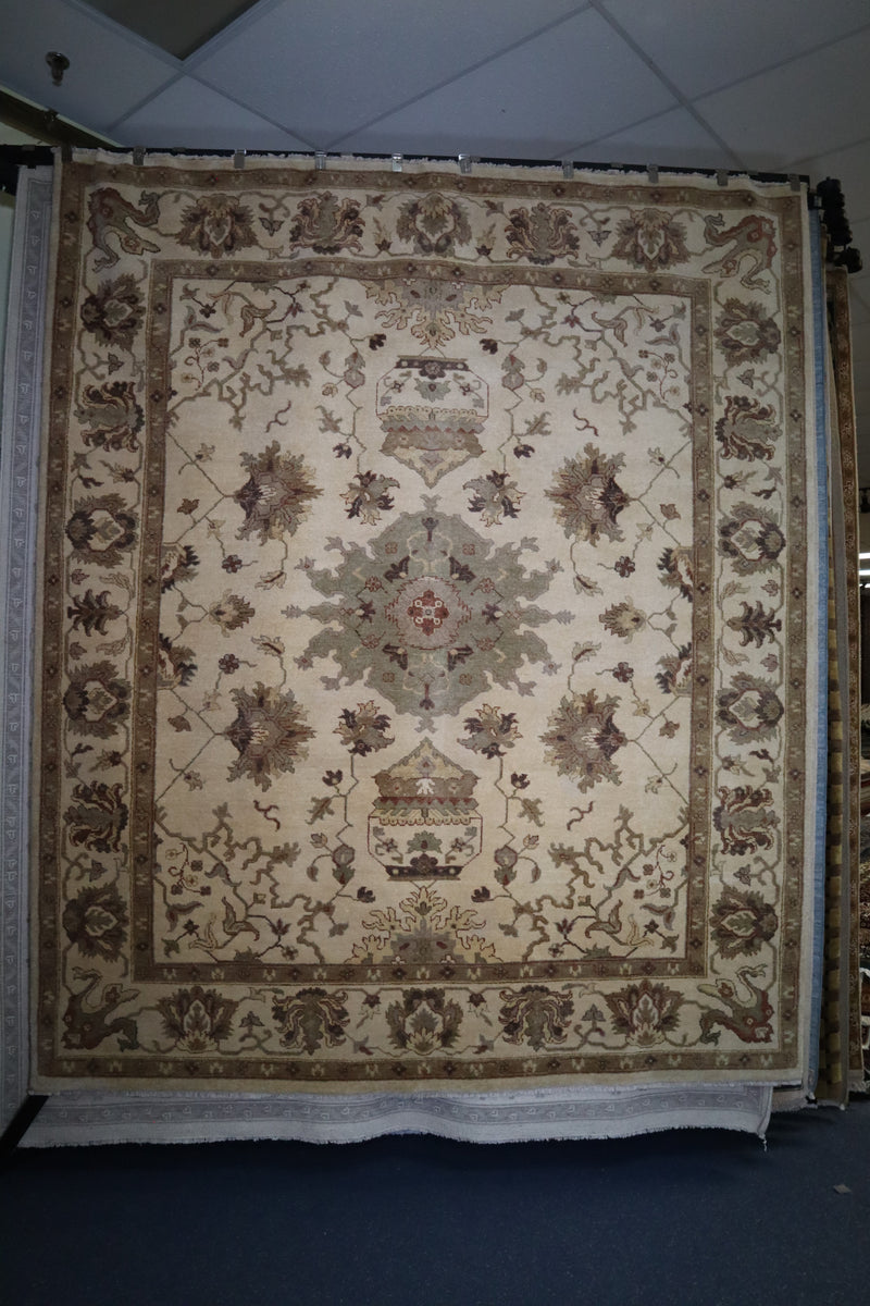 Oushak Rug, Persian Rug, Hand Knotted Area Rug