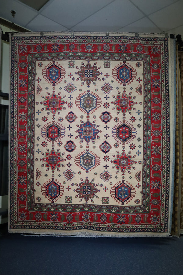 Kazak Rug, Afghani Rug, Traditional Rug, Colorful Rug