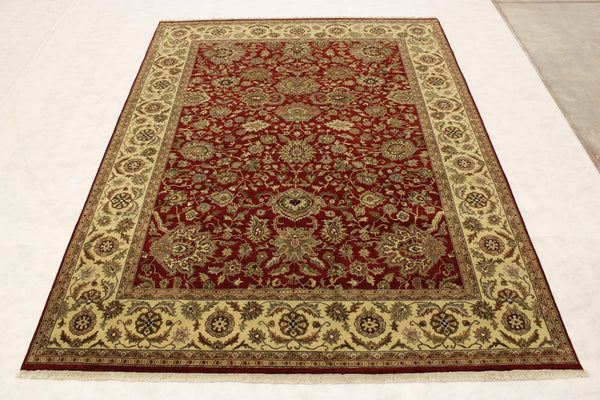 Red Rug, Hand Knotted Rugs, Traditional Rug, Types Of Oriental Rugs, 9x12 Rug