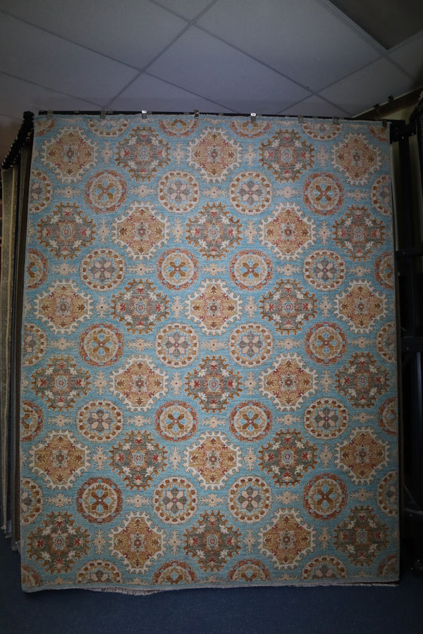 Oushak Rug, Afghan Turkman Rug, Traditional Wool Rug