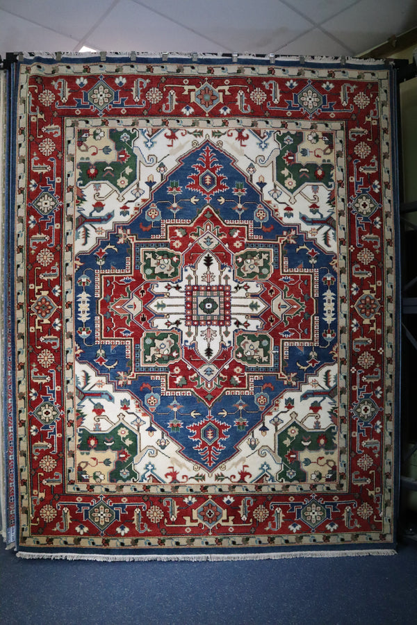 Serapi Rug, Bright Rug, Persian Rug, Traditional Rug, Area Rug 8x10