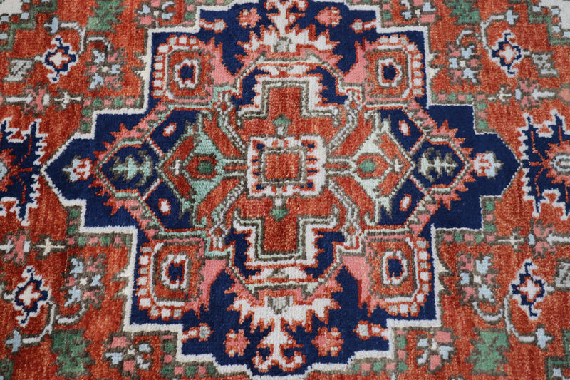 Serapi Rug, Persian Rug, 4x6 Area Rug, Living Room Rug