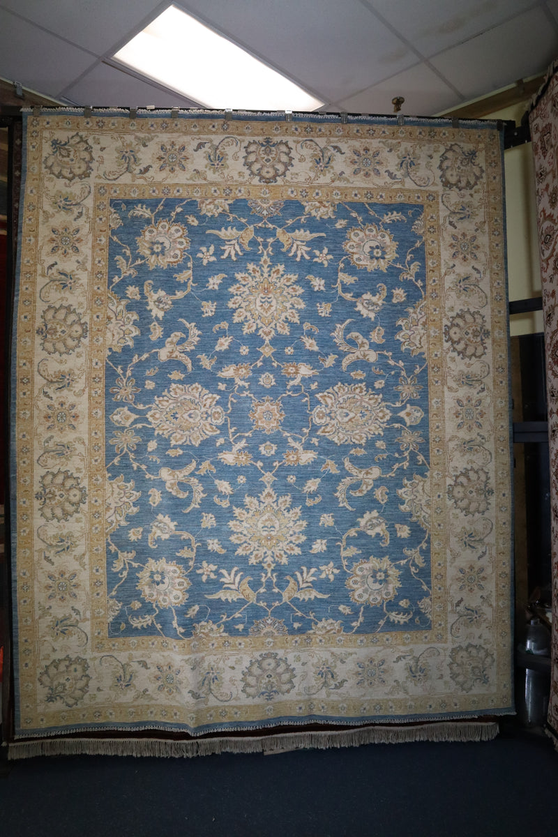 Turkman Design Rug, Afghan Oushak Rug, Oriental Wool Rug