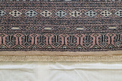 Bokhara Rug, Tribal Rug, Hand Knotted Pakistani Rug, 4x6 Rugs