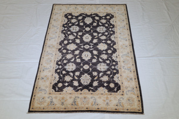 Oushak Rug, Turkoman Rug, Hand Knotted Afghan Rug