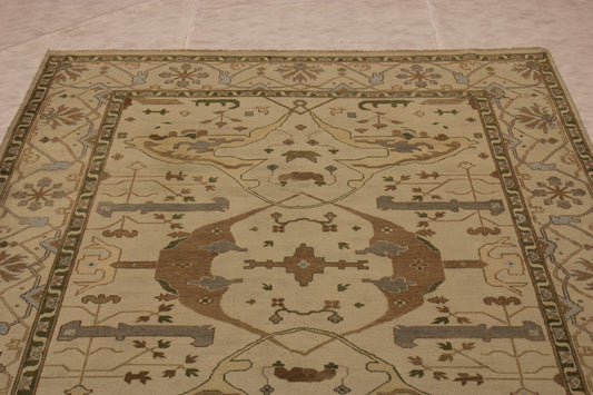 Oriental Rug, Authentic Rug, Oushak Rug, Area Rugs Near Me, 9x12 Rug