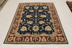 Colorful Area Rugs, Oushak Rug, Area Rug, 9x11 Rugs, Rugs For Living Room 