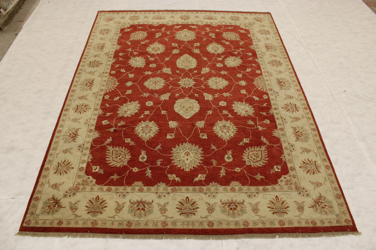 Area Rugs, Hand Knotted Rug, Oushak Rug, 9x12 Rug, Living Room Rug  