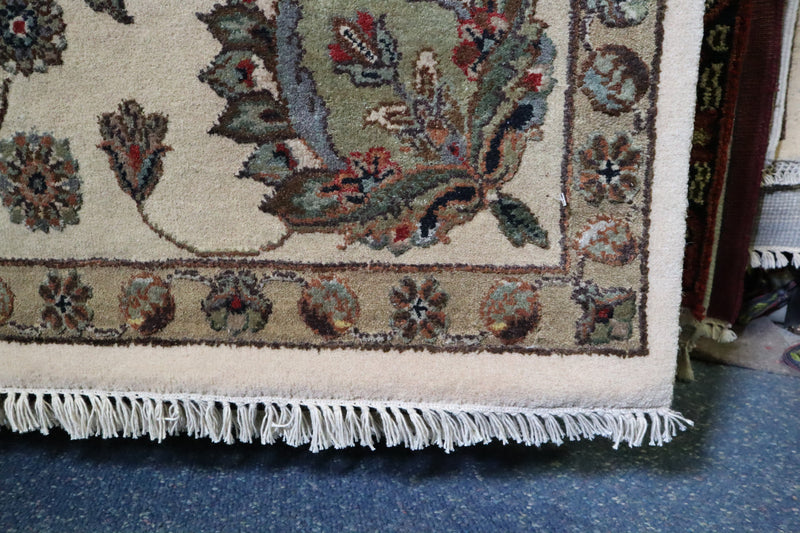 Silk Flower Rug, Persian Design Rug, Authentic Rug