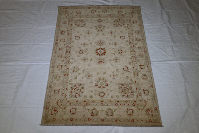 Afghan Tribal Rug, Oushak Rug, Hand Knotted Rug, Wool Rug