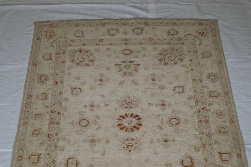 Afghan Tribal Rug, Oushak Rug, Hand Knotted Rug, Wool Rug