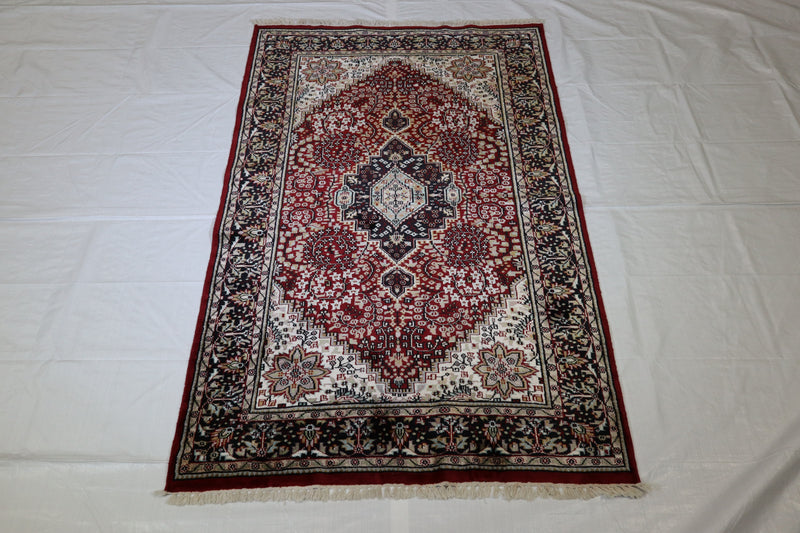 Jammu Kashmir Rug, Persian Rug, Colorful Rug, Area Rug