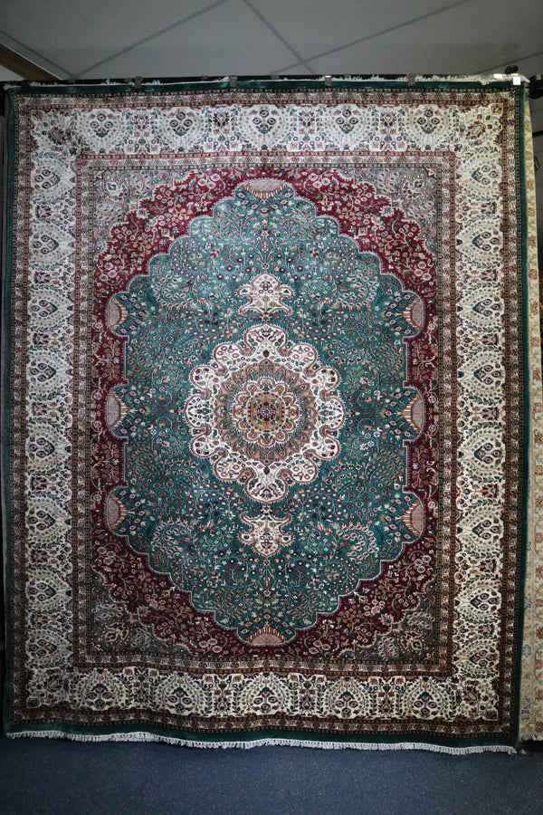 Jammu Kashmir Rug, Oriental Rug, Hand Knotted Area Rug