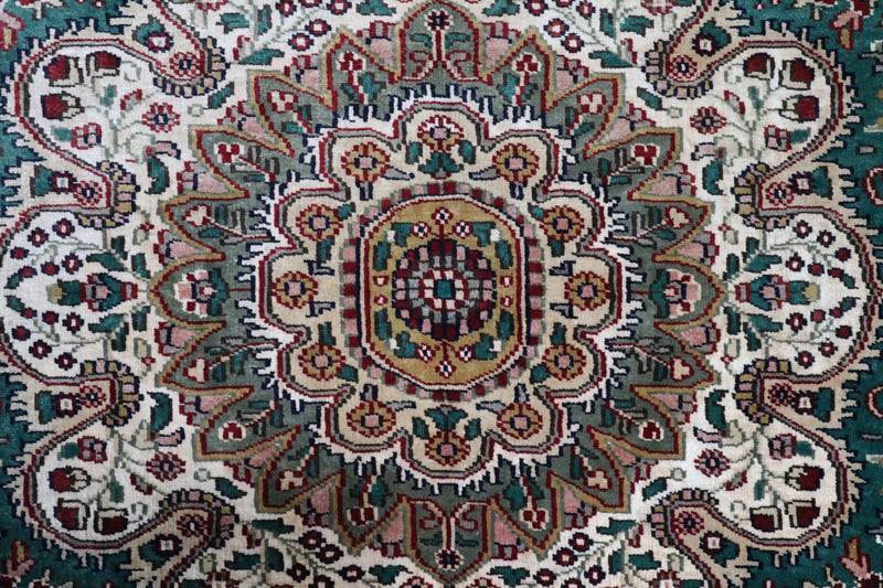 Jammu Kashmir Rug, Oriental Rug, Hand Knotted Area Rug