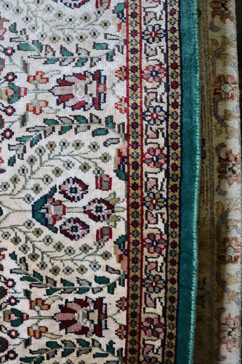 Jammu Kashmir Rug, Oriental Rug, Hand Knotted Area Rug