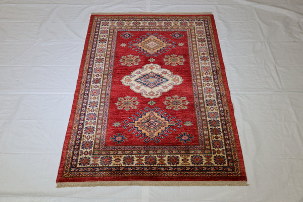 Caucasian Rug, Super Kazak Rug, Afghan Rug, Natural Dye Rug