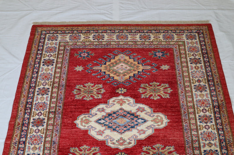 Caucasian Rug, Super Kazak Rug, Afghan Rug, Natural Dye Rug