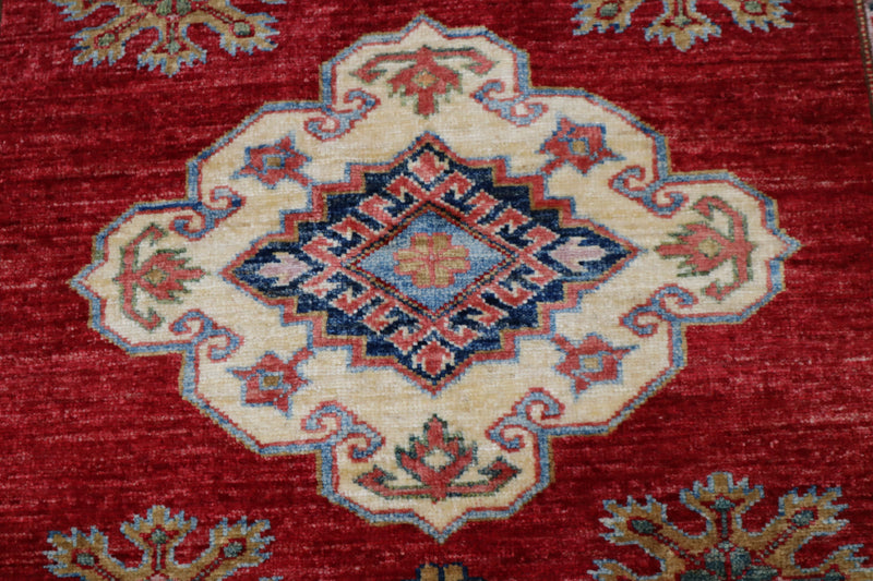 Caucasian Rug, Super Kazak Rug, Afghan Rug, Natural Dye Rug