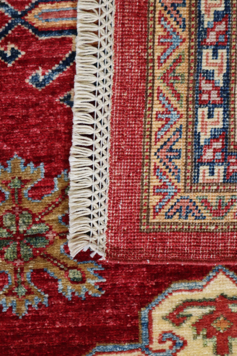 Caucasian Rug, Super Kazak Rug, Afghan Rug, Natural Dye Rug