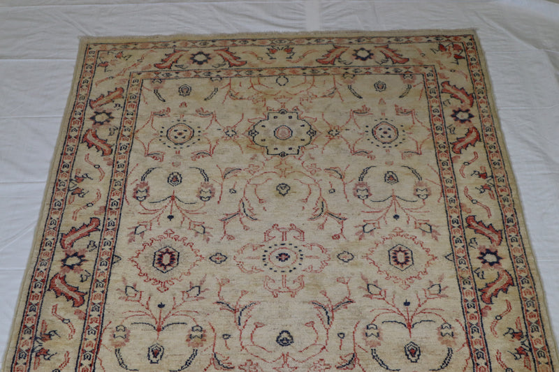 Chobi Rug, Natural Multi, Oriental Style Rug, Area Rug For Bedroom