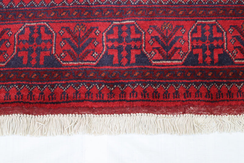 Mashadi Rug, Khal Mohammadi Rug, Tribal Rug, Red Oriental Rug