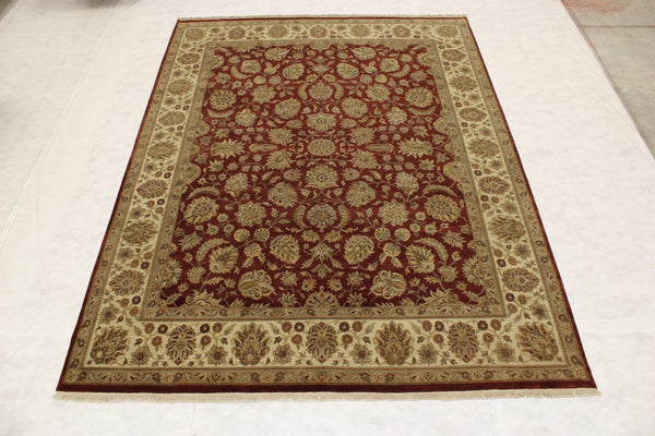 Oriental Rug, Hand Knotted Wool Rug, Indian Rug, Rug For Bedroom 