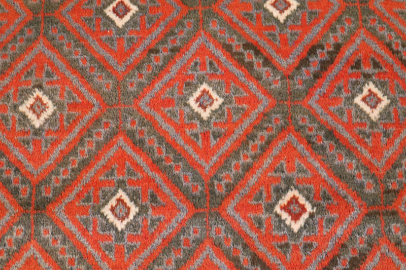 Tribal Rug, Afghan Rug, Hand Knotted Rug, Area Rug 4x6