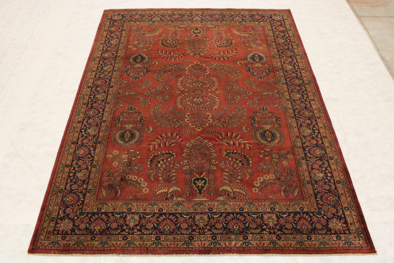 Sarouk Rug, Knotted Rugs, Area Rugs, Rug Sizes, Red Rug 