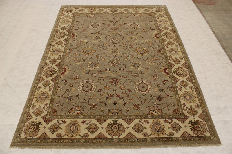 Hamadan Jaipur Rug, Vegetable Dye Rug, Area Rugs Near Me, 9 x 12 Rug 