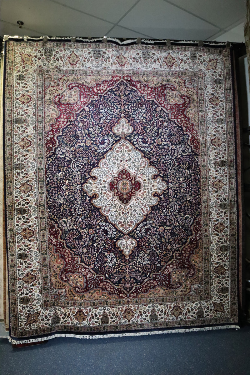 Jammu Kashmir Rug, Colorful Area Rug, Fine Quality Rug