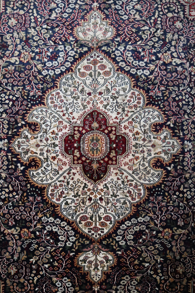 Jammu Kashmir Rug, Colorful Area Rug, Fine Quality Rug