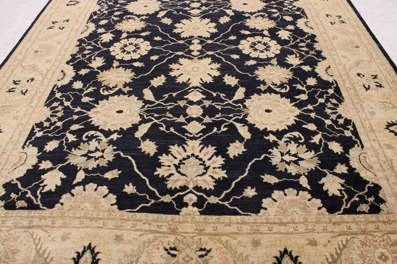 Peshawar Rug, Oushak Rug, Oriental Rug, Pakistani Rugs, 10x11 Rugs