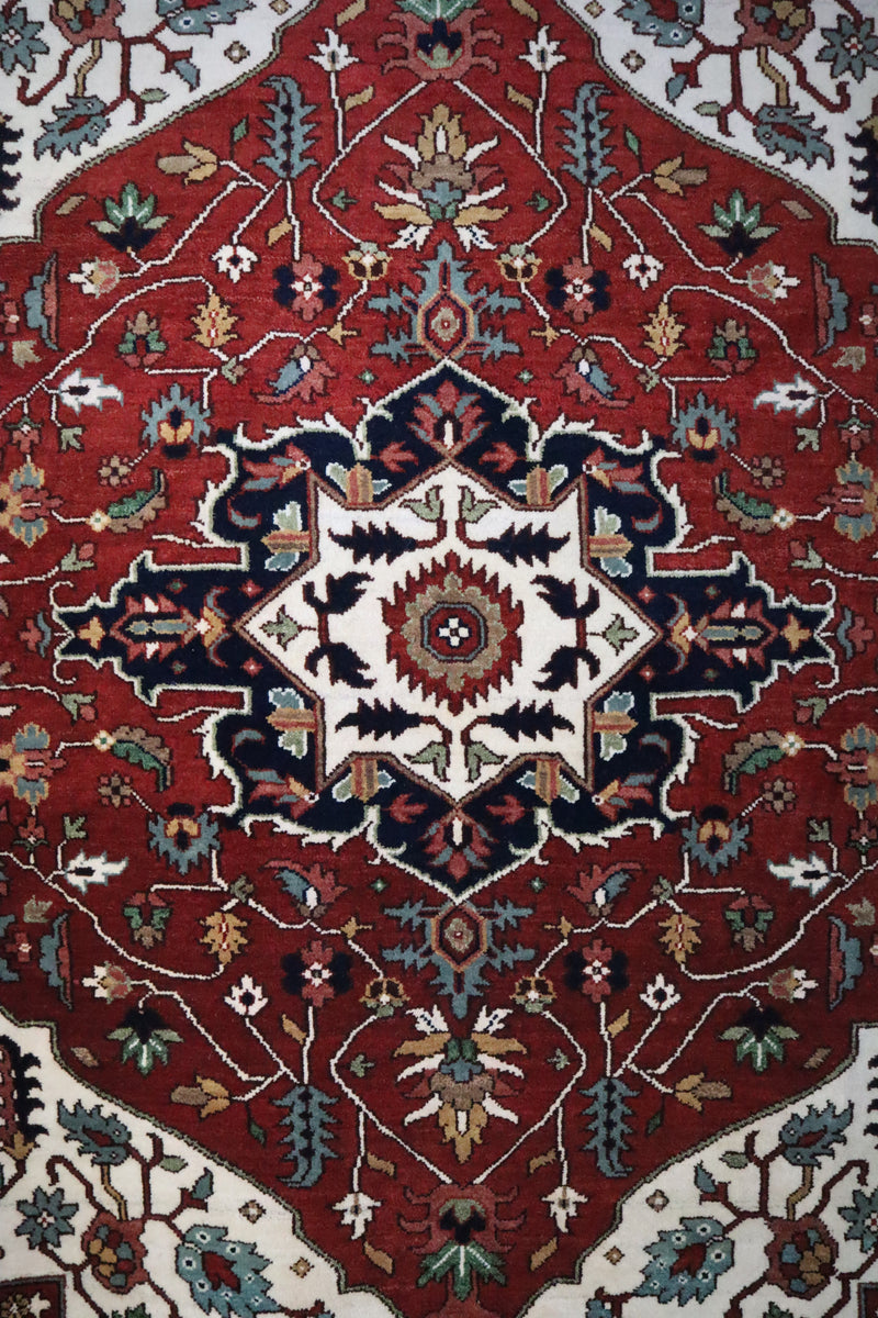 Serapi Rug, Persian Design Rug, Authentic Rug, Indian Rug