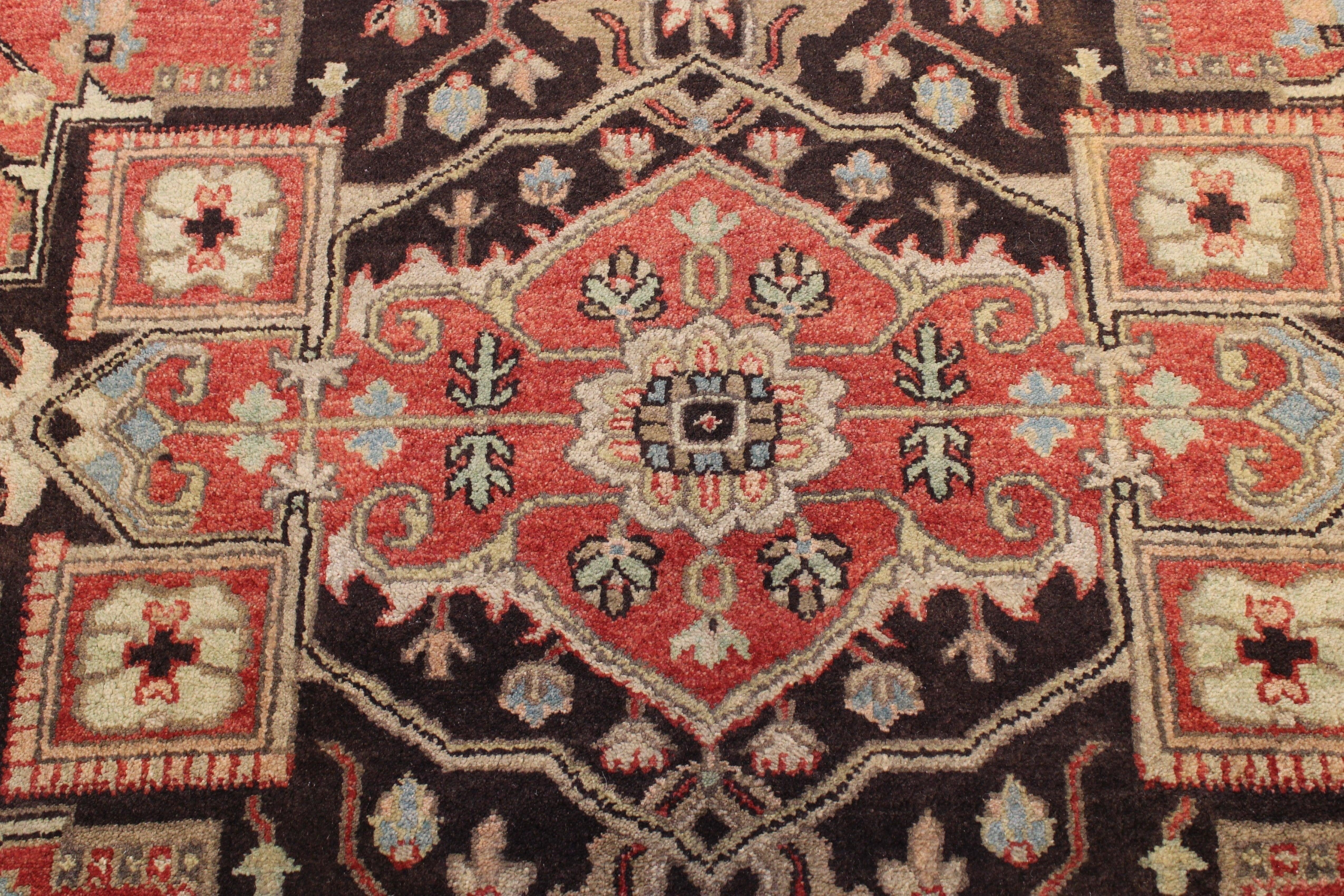 Multicolor Rug, Serapi Rug, Knotted Rug, Area Rug Sizes, Bedroom Rugs 