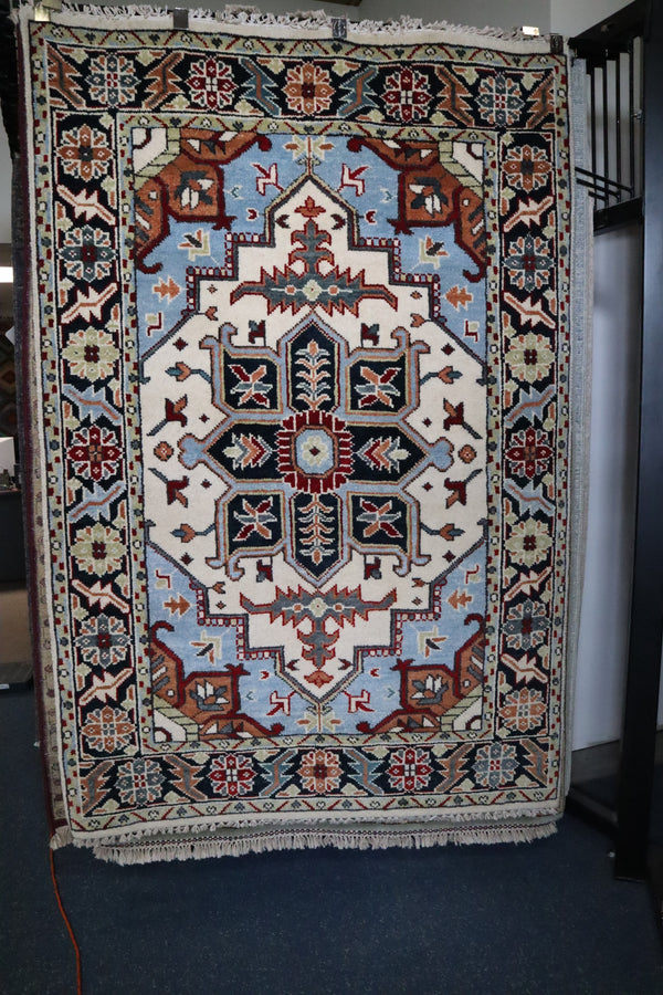 Serapi Rug, Persian Rug, Colorful Area Rug, Living Room Rug