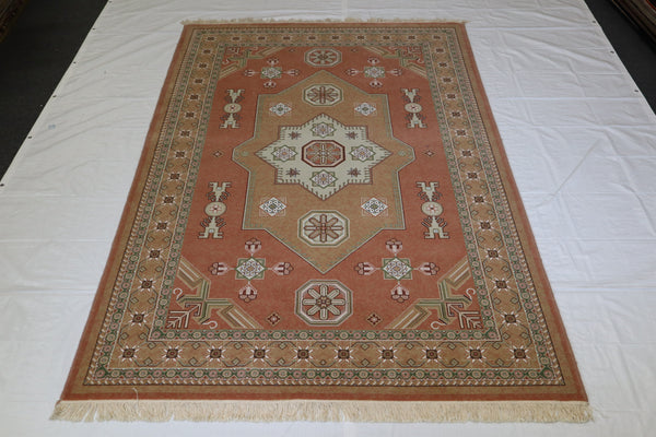 Colorful Area Rug, Indian Rug, Machine Made Rug, Traditional Rug