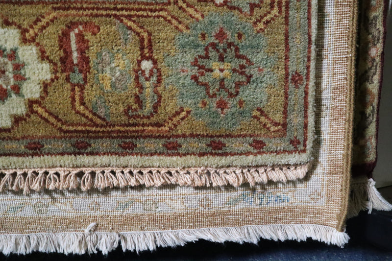 Turkish Knot Rug, Vegetable Dye Rug, Authentic Rug, Bedroom Rug