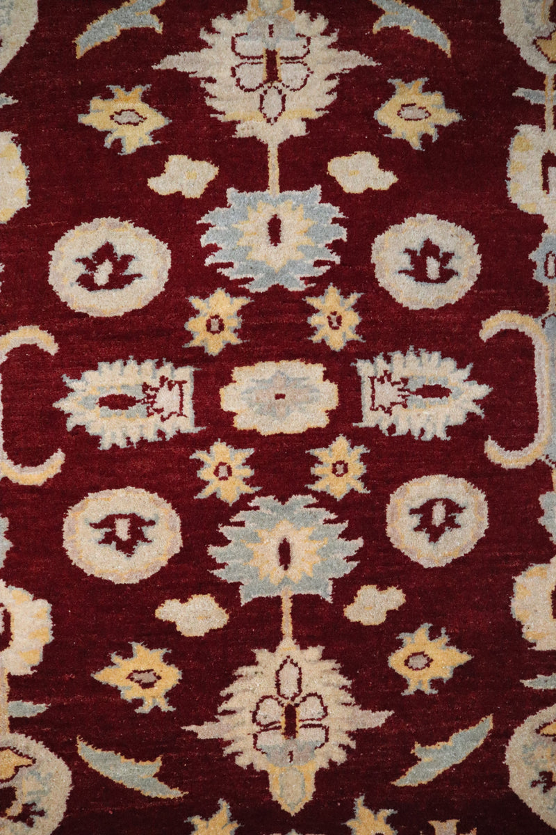 Peshawar Rug, Pakistani Rug, 4x6 Area Rug